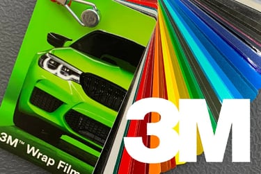 3M Car Wrap Colors