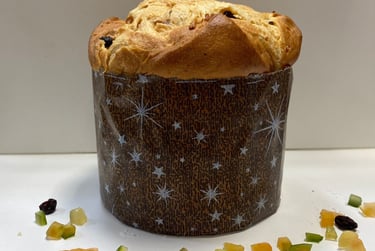 Panetone em pasta