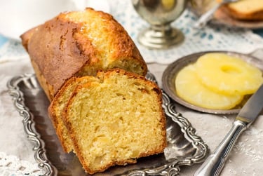 Bolo Cake de abacaxi