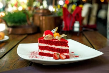 Fatias de Red Velvet