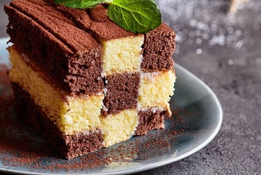 Bolo xadrez cake