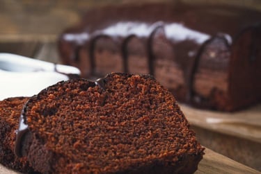 Bolo inglês de chocolate