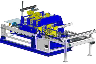 Machine de soudage pour la fabrication de paniers en fil métallique Neulogs