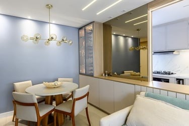 Mesa de jantar redonda - Apartamento TC