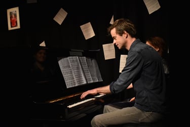 Pianist Jelle Hoksbergen