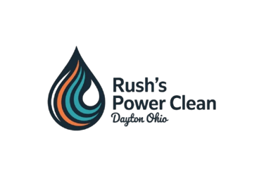 a logo for rusher's power clean