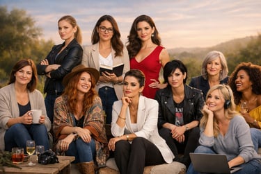 A group of diverse women portrait