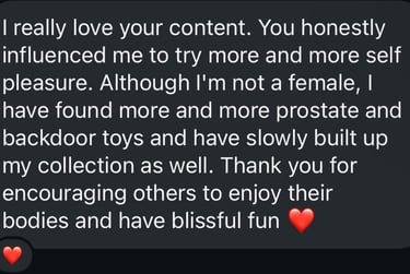Client feedback male toys