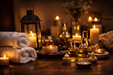 Night body massage service in Noida for relaxation and wellness by appointment