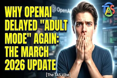 Why OpenAI Delayed "Adult Mode" Again: The March 2026 Update
