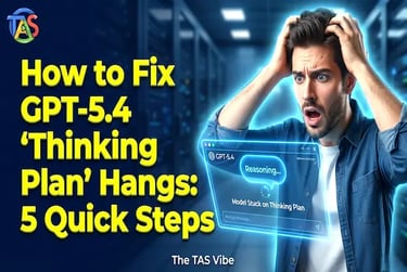How to Fix GPT-5.4 "Thinking Plan" Hangs: 5 Quick Steps