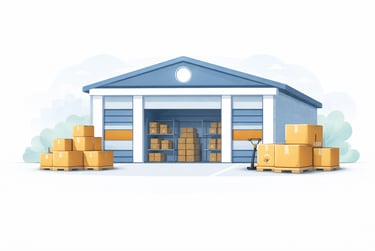 Almacenaje de mudanza internacional