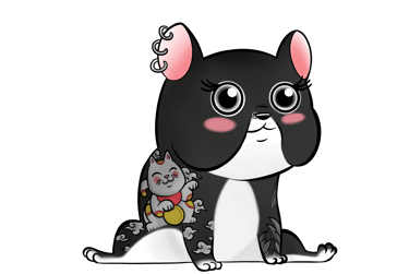 logo zakura body piercing pau