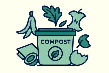 Ty Bayon - Tri des déchets - Je vis ici donc j'agis : Biodéchets