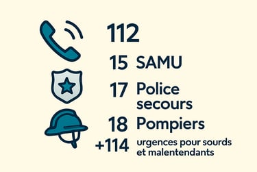 Ty Bayon - Numéros d'urgence : Secours