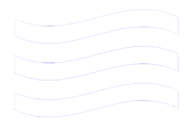 a black and white wave - like pattern of a wave