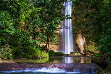 Tenaru Falls Solomon Islands sailing adventure