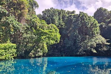 Blue Holes Vanuatu sailing adventure