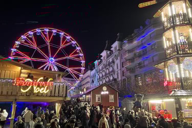 Montreux Christmas Markets Big wheel