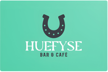 Huefysebar, café, beiz, banner