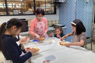 東京の子供と大人向けのフランス語クラスと料理教室
