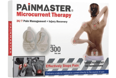 Box of Painmaster Microcurrent Therapy patches,