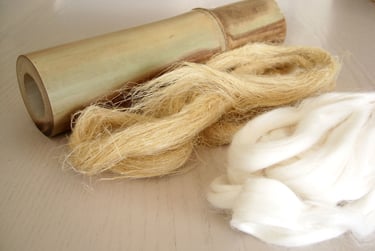 bamboo stock bamboo fibers and bamboo yarn
