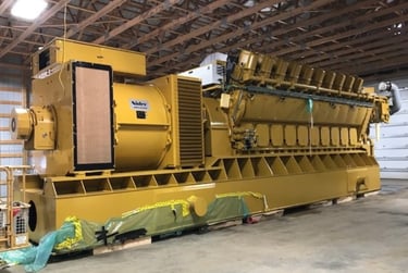 Caterpillar G20CM34 Natural Gas Generator Set