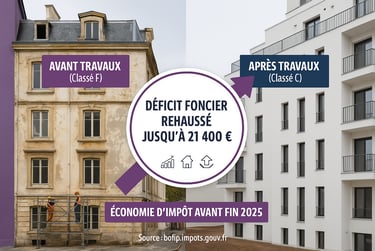 a building with a sign that says defict