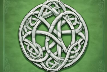 red rope on three branch