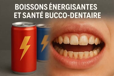 Danger des boissons énergisantes sur la santé bucco-dentaire hygiene-precision.com