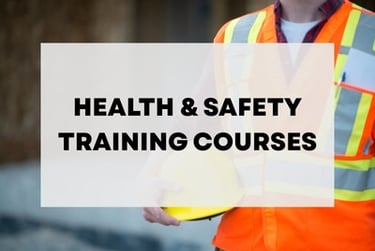 Banner for Health and Safety Training Courses by 1664 Training Solutions