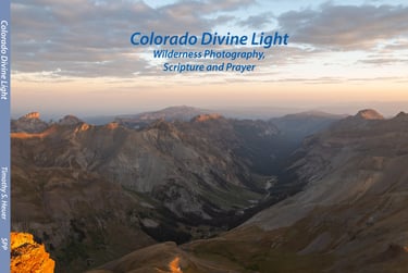 Colorado Divine Light Photo Book Front Cover