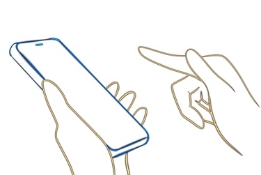 un téléphone indiquant d'appeler