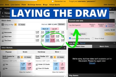 Lay the Draw on Betfair How to 
