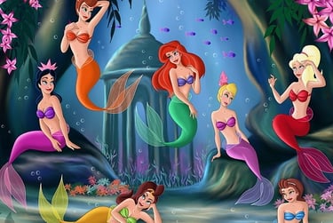 Ariel the Little Mermaid's Sisters