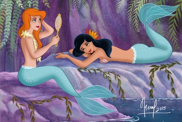 Peter Pan's Neverland Mermaids at Mermaid Lagoon