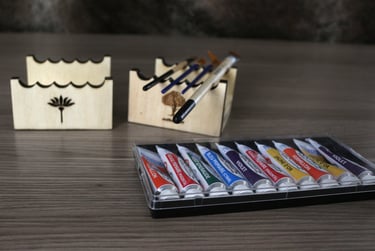 Reposes pinceaux, porte pinceaux, conçu pour éviter que vos pinceaux ne roulent en travaillant
