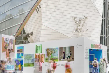 détail architecture Fondation LV by Hellias photographe