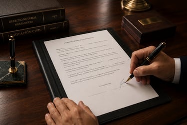 Despacho jurídico y notarial en Mazatlán