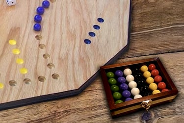 Tuck Board Game Marble Case