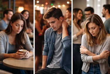 Ljudi koji doživljavaju stid usljed socijalne anksioznosti