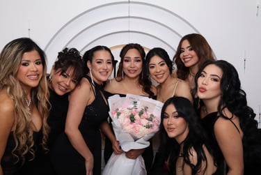 NGS Med Spa Graduation Photo Booth Rental Celebration with Prints Hispanic party
