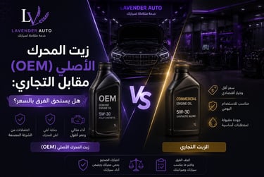 زيت المحرك الأصلي (OEM) مقابل التجاري: هل يستحق الفرق بالسعر؟