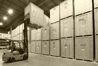 storage wooden vaults