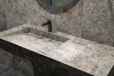 Kriauklė iš plytelių