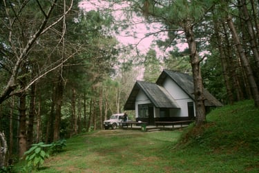 The bungalow we rented at Doi Inthanon.