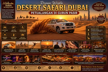 Dessert Safari Dubai Petualangan seru di gurun Dubai