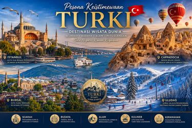 Inilah Keistimewaan Negara Turki Pesona Istanbul, Bursa, Uludag, dan Cappadocia sebagai Destinasi Wisata Dunia