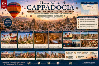 Pesona alam dan petualangan Cappadocia